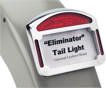Load image into Gallery viewer, Cycle Visions Taillight Eliminator - Universal - Chrome CV-4817 - Side View