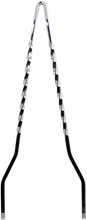 Load image into Gallery viewer, Cycle Visions Twisted Sticks Sissy Bar - Black - 30" CV-8042B - Main Product View
