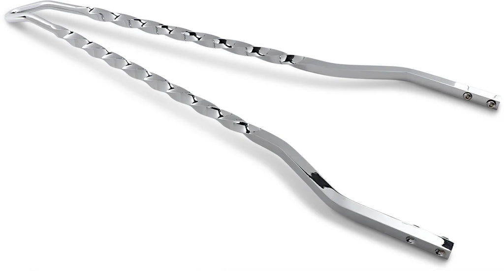 Cycle Visions Twisted Sticks Sissy Bar - Chrome - 30" CV8042 - Main Product View