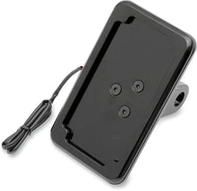 Load image into Gallery viewer, Cycle Visions Vertical License Plate Mount with Light - '05+ XL - Black CV-4604BL - Main Product View