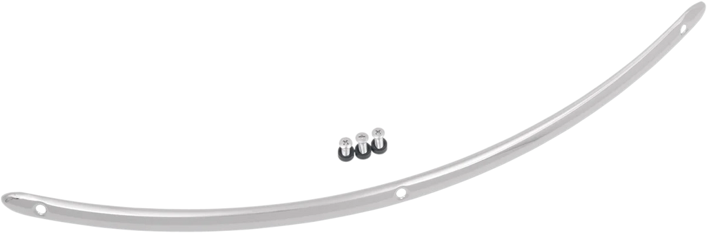 Cycle Visions Windshield Trim - Black - FLT '96-'13 CV4861B - Side View