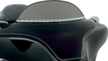 Load image into Gallery viewer, Cycle Visions Windshield Trim - Chrome - FLT '96-'13 CV4861 - Side View