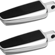 Load image into Gallery viewer, Cyclesmiths Banana Board Footpegs - Male Mount - Chrome without Rivets 126-NR - Main Product View