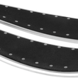 Load image into Gallery viewer, Cyclesmiths Banana Boards - Chrome with Rivets 105FOOTBOARD - Side View