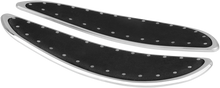 Load image into Gallery viewer, Cyclesmiths Banana Boards - Chrome with Rivets 105FOOTBOARD - Side View