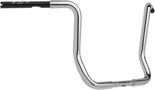 Load image into Gallery viewer, Cyclesmiths Handlebar - Bagger Ape - 13" - Chrome 113-W-14-H - Side View