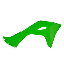 Load image into Gallery viewer, Cycra 2024 Kawasaki KX450 Radiator Shrouds - Green - Main Product View