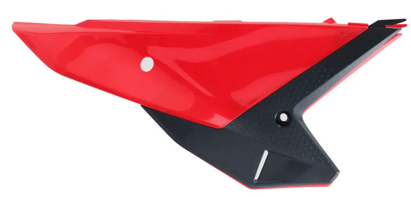 Cycra 2025 Honda CRF250/450R Side Number Panels - Red/Black - Main Product View