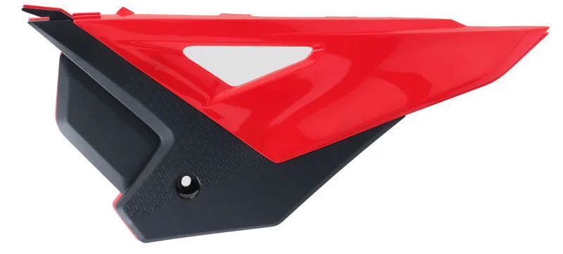 Cycra 2025 Honda CRF250/450R Side Number Panels - Red/Black - Side View