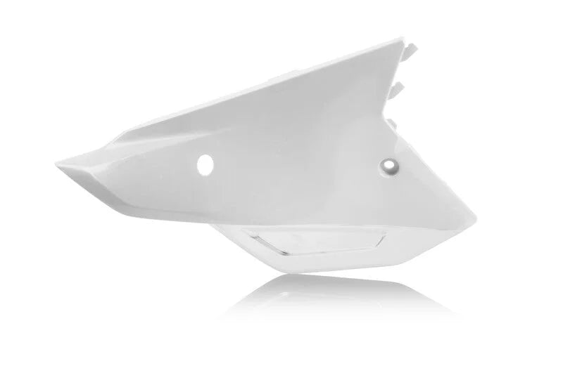 Cycra 21-24 Honda CRF250R-450RX Replica Side Number Panels - White - Side View