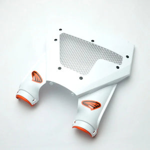 Cycra 23+ KTM SX/SXF/XC/XCF Vented Stadium Plate - White