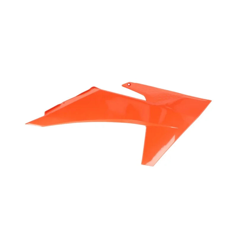 Cycra 24+ KTM EXC-F/XCF-W/XC-W/ 23+ KTM SX/SXF/XC/XCF Rad Shrouds - Orange - Side View