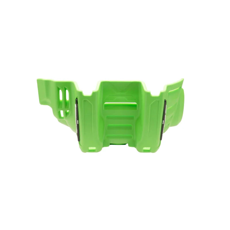 Cycra 24+ Yamaha YZ250F Full Armor Skid Plate - Green - Side View