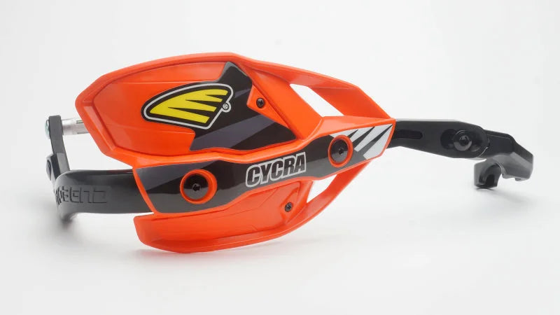 Cycra Probend Ultra w/HCM Clamp 1-1/8 in. - Orange - Side View