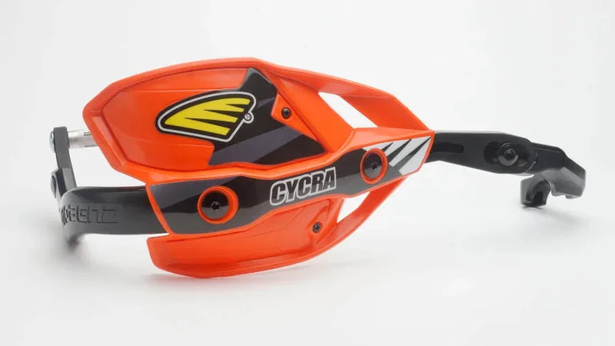 Cycra Probend Ultra w/HCM Clamp 1-1/8 in. - Orange - Side View
