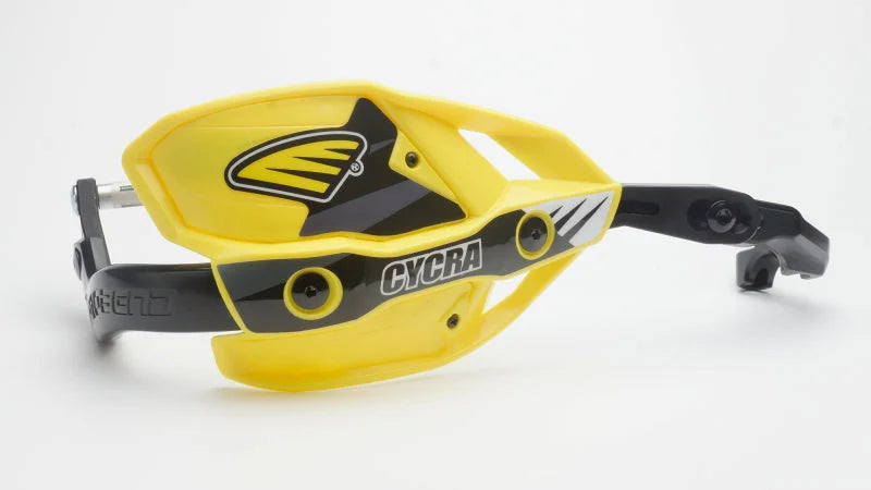 Cycra Probend Ultra w/HCM Clamp 1-1/8 in. - Yellow - Side View