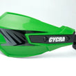 Load image into Gallery viewer, Cycra Vortex Hand Guard/w Universal U-Clamps - Green - Back View