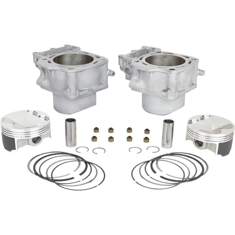 Cyl Works 15-21 Kawasaki KVF 750 Brute Force 4x4i 750cc STD Bore High Comp Cyl Kit 12.1:1 Comp - Side View