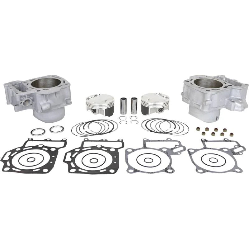 Cyl Works 15-21 Kawasaki KVF 750 Brute Force 4x4i 750cc STD Bore High Comp Cyl Kit 12.1:1 Comp - Back View