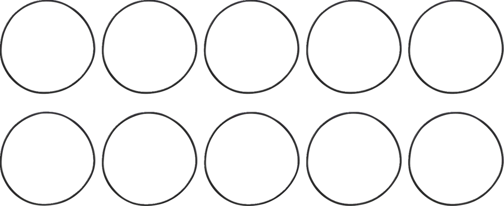 Cylinder Base O-Ring - Twin Cam James Gasket JGI-11256 - Main Product View