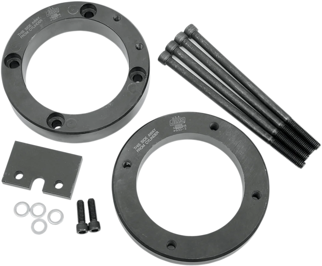 Cylinder Torque Plates - M8 Jims USA 5829 - Side View
