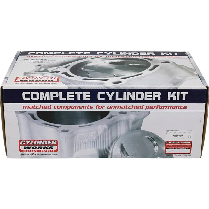 Cylinder Works 07-09 Polaris Ranger 700 4x4 700cc Standard Bore Cylinder Kit 700cc 9.4:1 Comp. - Back View