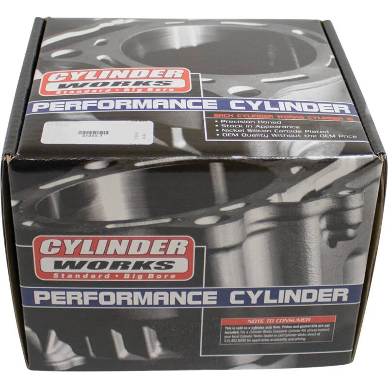 Cylinder Works 07-09 Suzuki RM-Z 250 250cc Big Bore Cylinder 80mm - Side View