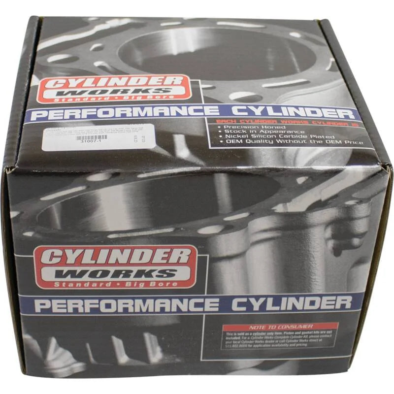 Cylinder Works 08-13 Kawasaki KRF 750 Teryx 4x4 750cc Big Bore 91mm Front Cylinder Only - Back View