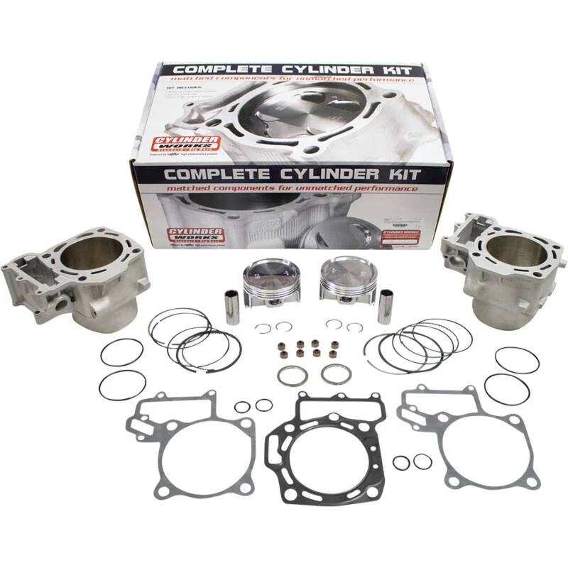 Cylinder Works 08-13 Kawasaki KRF 750 Teryx 4x4 750cc Standard Bore Cylinder Kit - Back View