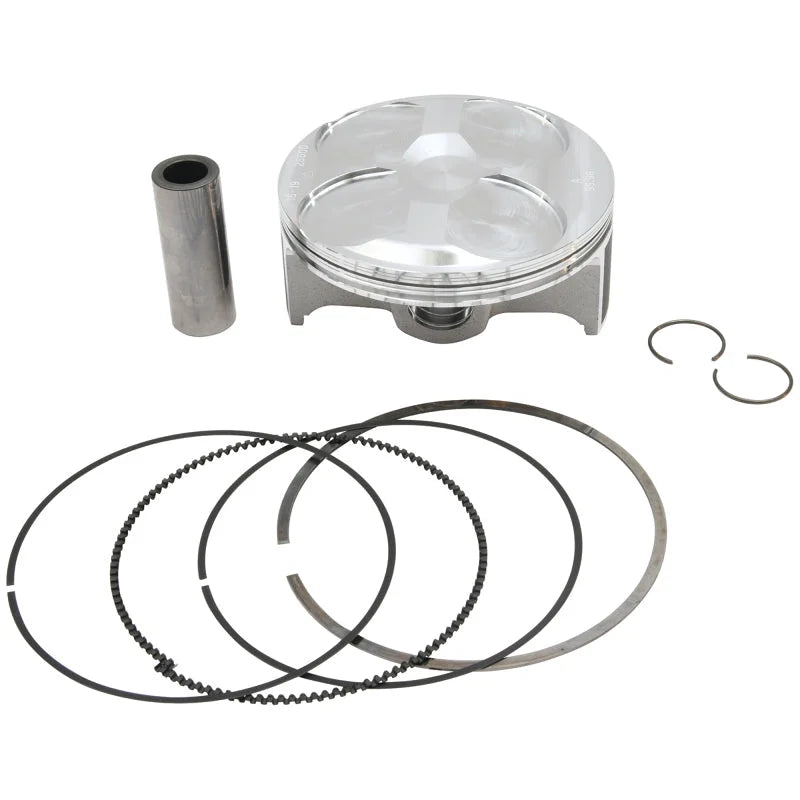 Cylinder Works 09-12 Kawasaki KX 450 F 450cc STD Bore High Compression Cylinder Kit 13.2:1 Comp. - Side View