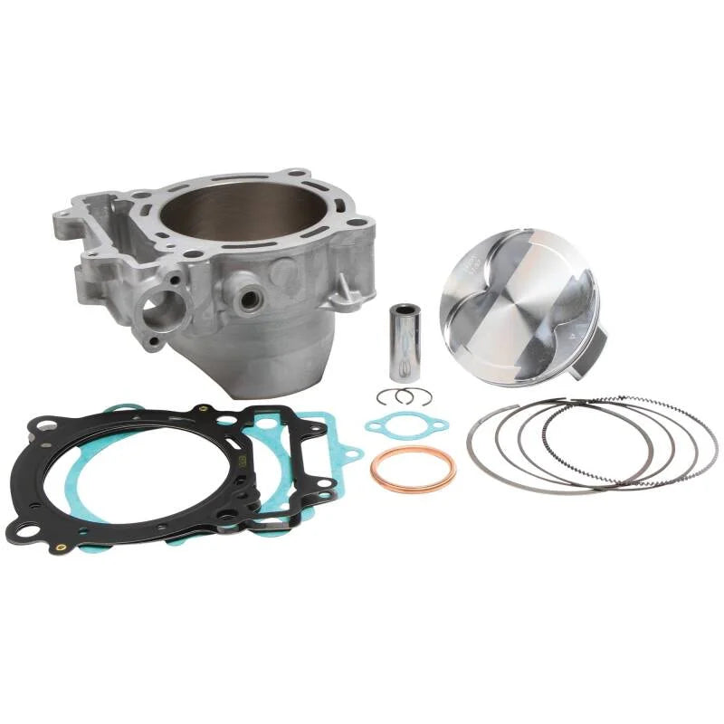 Cylinder Works 09-15 Kawasaki KX 450 F 450cc +2mm Big Bore Cylinder Kit - Installation View