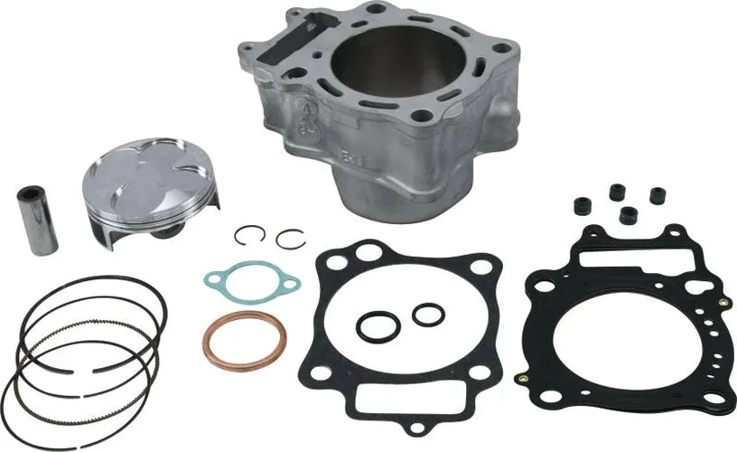 Cylinder Works 14-15 Honda CRF 250 R 250cc Standard Bore High Compression Cylinder Kit 14.1:1 Comp. - Back View