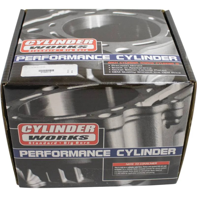 Cylinder Works 11-12 KTM 350 SX-F 350cc Big Bore Cylinder 90mm - Side View