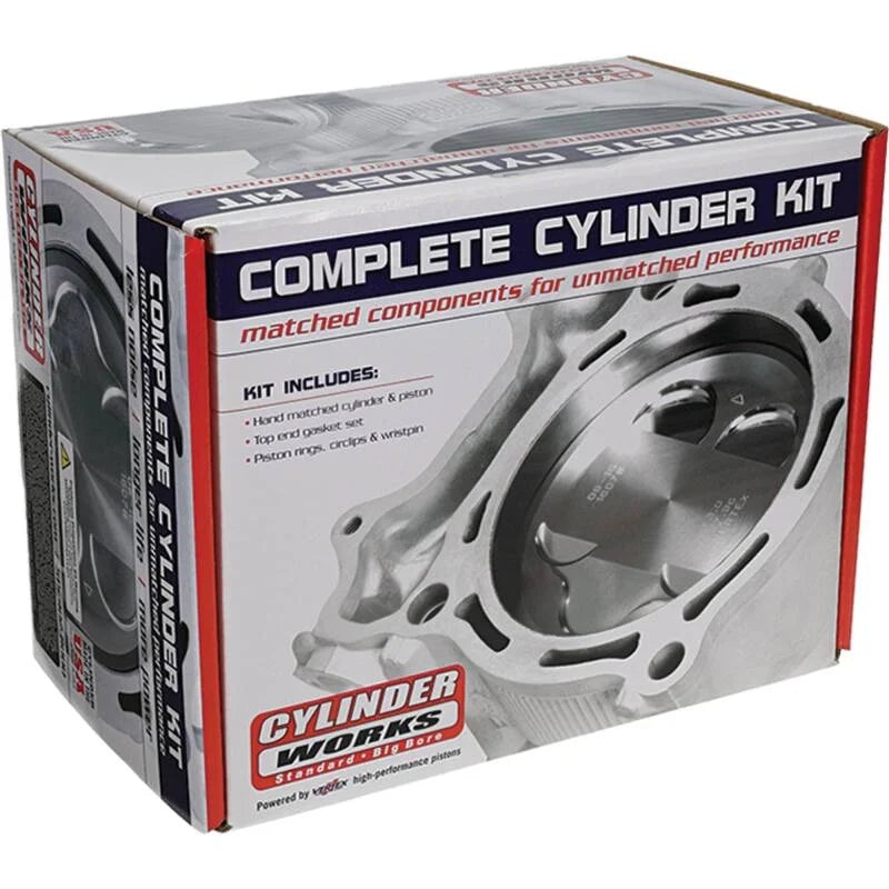 Cylinder Works 12-13 Kawasaki KRT 750 Teryx 4 4x4 750cc Standard Bore Cylinder Kit - Back View