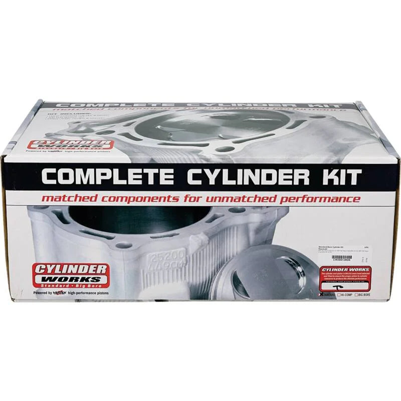 Cylinder Works 12-13 Kawasaki KRT 750 Teryx 4 4x4 750cc Standard Bore High Compression Cylinder Kit - Installation View
