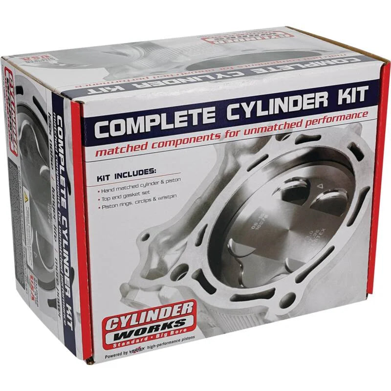 Cylinder Works 12-13 Kawasaki KRT 750 Teryx 4 4x4 750cc STD Bore High Comp Cylinder Kit 11.5:1 Comp - Installation View