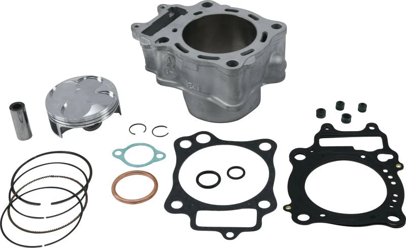 Cylinder Works 14-15 Honda CRF 250 R 250cc Standard Bore High Compression Cylinder Kit 14.1:1 Comp. - Back View