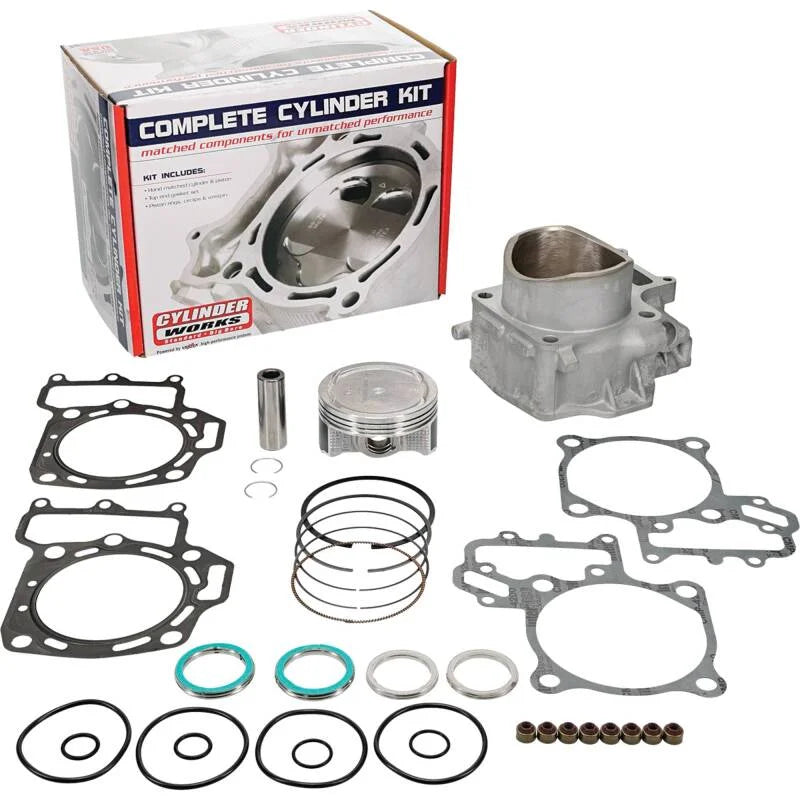 Cylinder Works 14-23 Kawasaki KRF 800 Teryx 4X4 800cc Standard Bore Cylinder Kit - Installation View