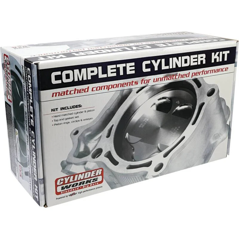 Cylinder Works 14-23 Kawasaki KRF 800 Teryx 4X4 800cc Standard Bore Cylinder Kit - Back View