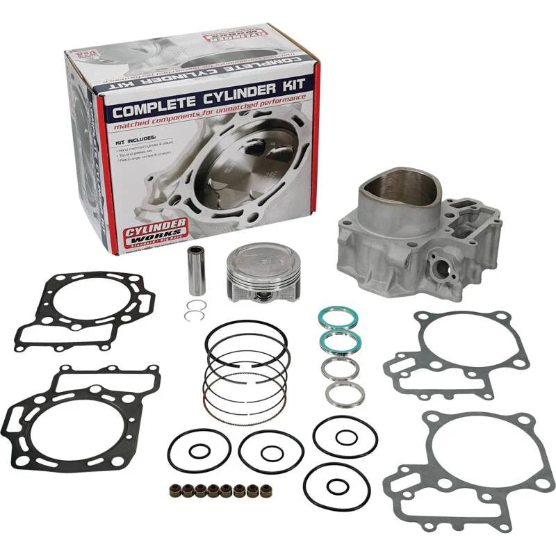 Cylinder Works 14-23 Kawasaki KRF 800 Teryx 4X4 800cc Standard Bore Cylinder Kit - Installation View
