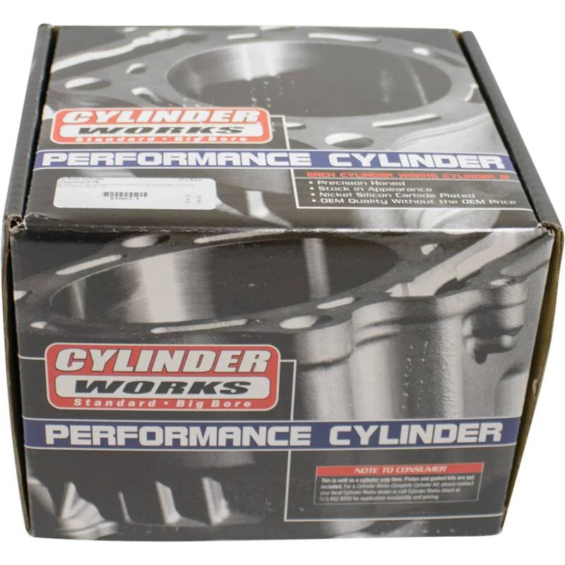 Cylinder Works 16-18 Husqvarna FC 350 350cc Big Bore Cylinder 90mm - Back View