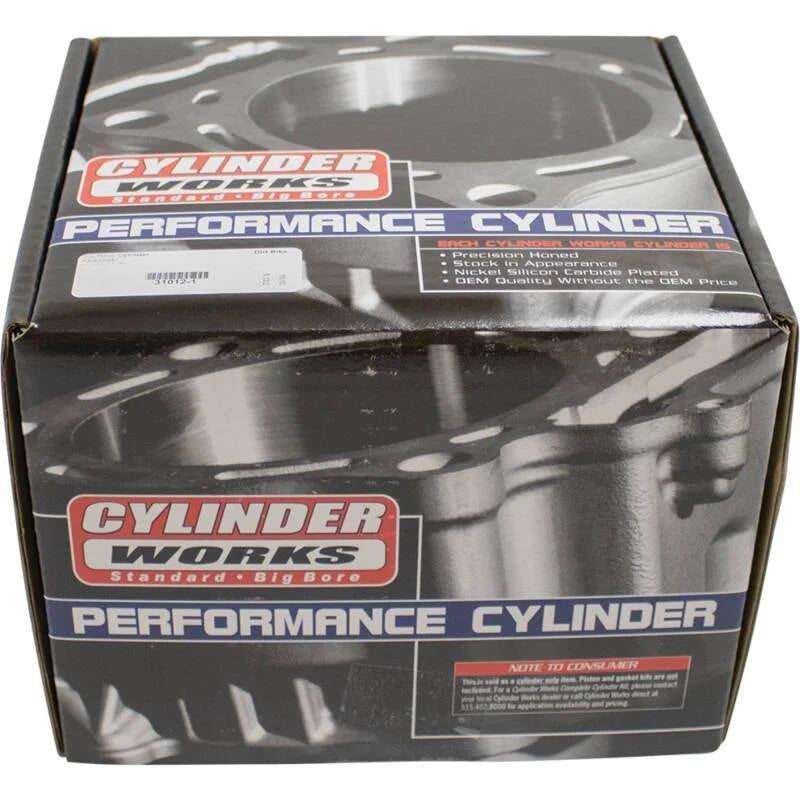 Cylinder Works 17-19 Kawasaki KX 250 F 250cc Big Bore Cylinder 80mm - Back View