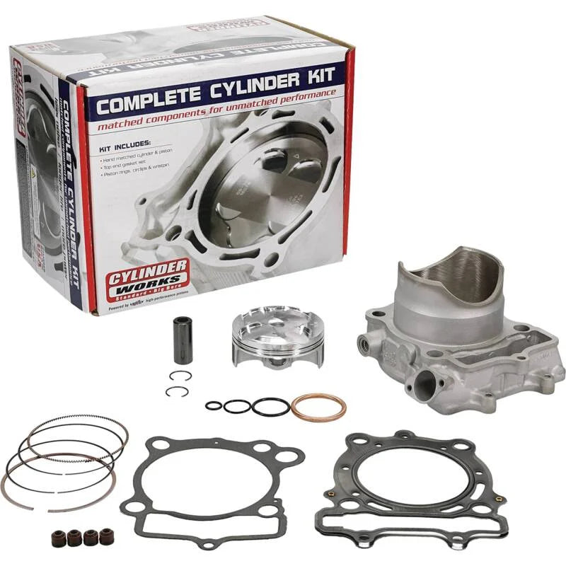 Cylinder Works 19-24 Suzuki RM-Z 250 250cc Standard Bore Cylinder Kit - Side View