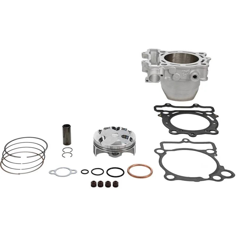 Cylinder Works 19-24 Suzuki RM-Z 250 250cc Standard Bore High Compression Cylinder Kit - Side View
