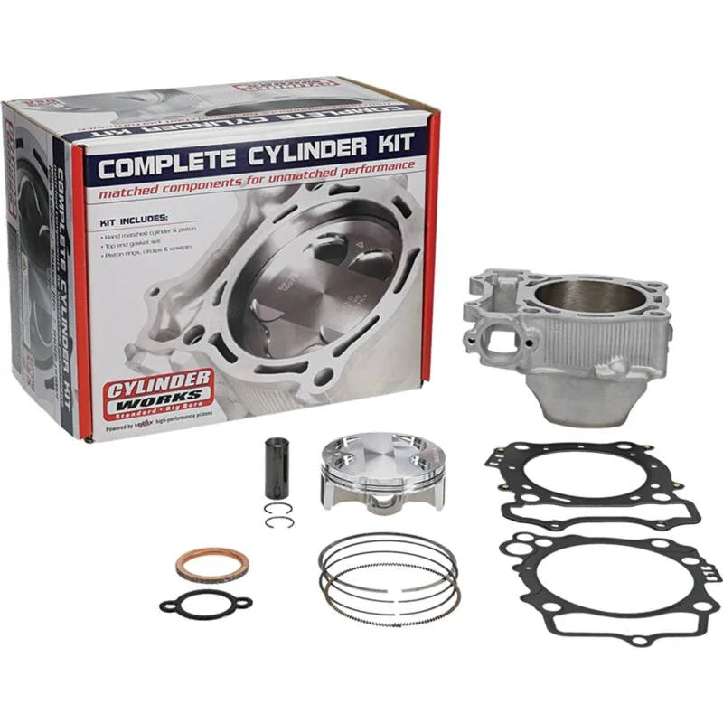 Cylinder Works 20-23 Yamaha WR 250 F 250cc +3mm Big Bore Cylinder Kit 270cc 13.8:1 Comp. 80mm - Side View