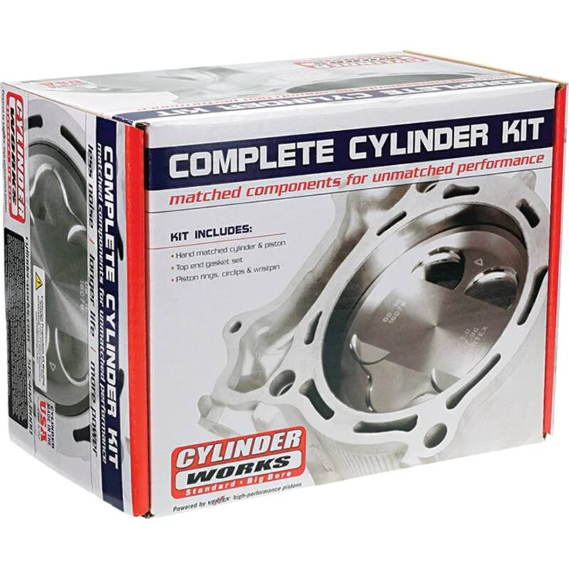 Cylinder Works 20-23 Yamaha WR 250 F 250cc Standard Bore Cylinder Kit 13.8:1 Comp. 77mm - Side View