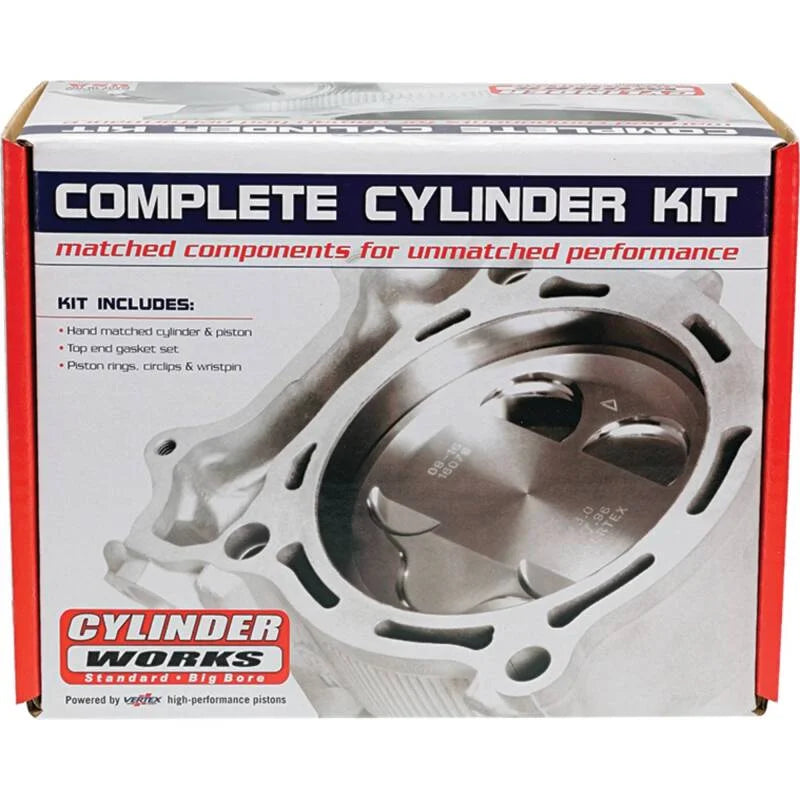 Cylinder Works 20-23 Yamaha WR 250 F 250cc Standard Bore High Compression Cylinder Kit 14.7:1 Comp. - Side View