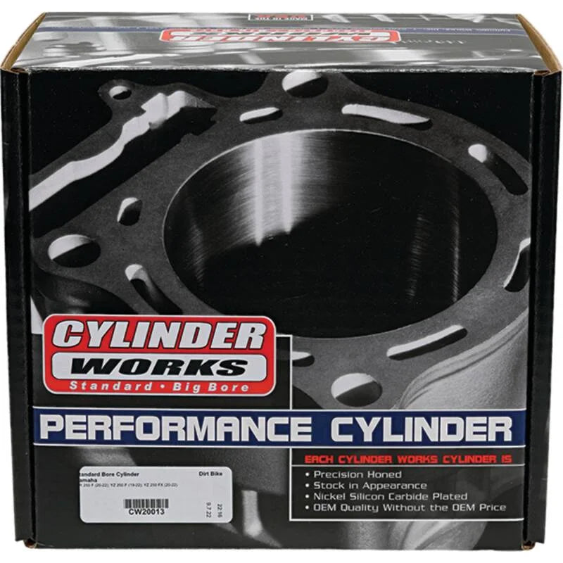 Cylinder Works 20-24 Yamaha WR 250 F 250cc Standard Bore Cylinder 77mm - Additional View 6