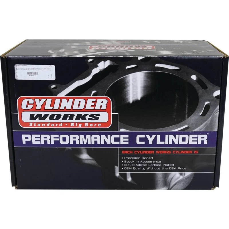 Cylinder Works 2014 Polaris RZR 4 900 900cc Big Bore Cylinder 98mm - Back View