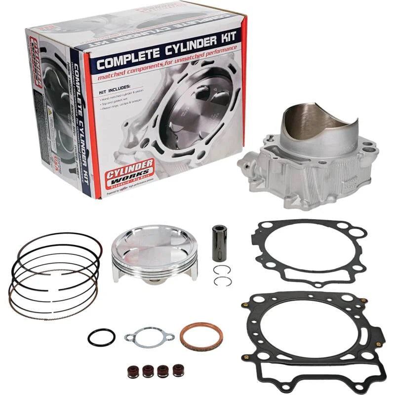 Cylinder Works 21-23 Yamaha WR 450 F 450cc +2mm Big Bore Cylinder Kit 470cc - Back View